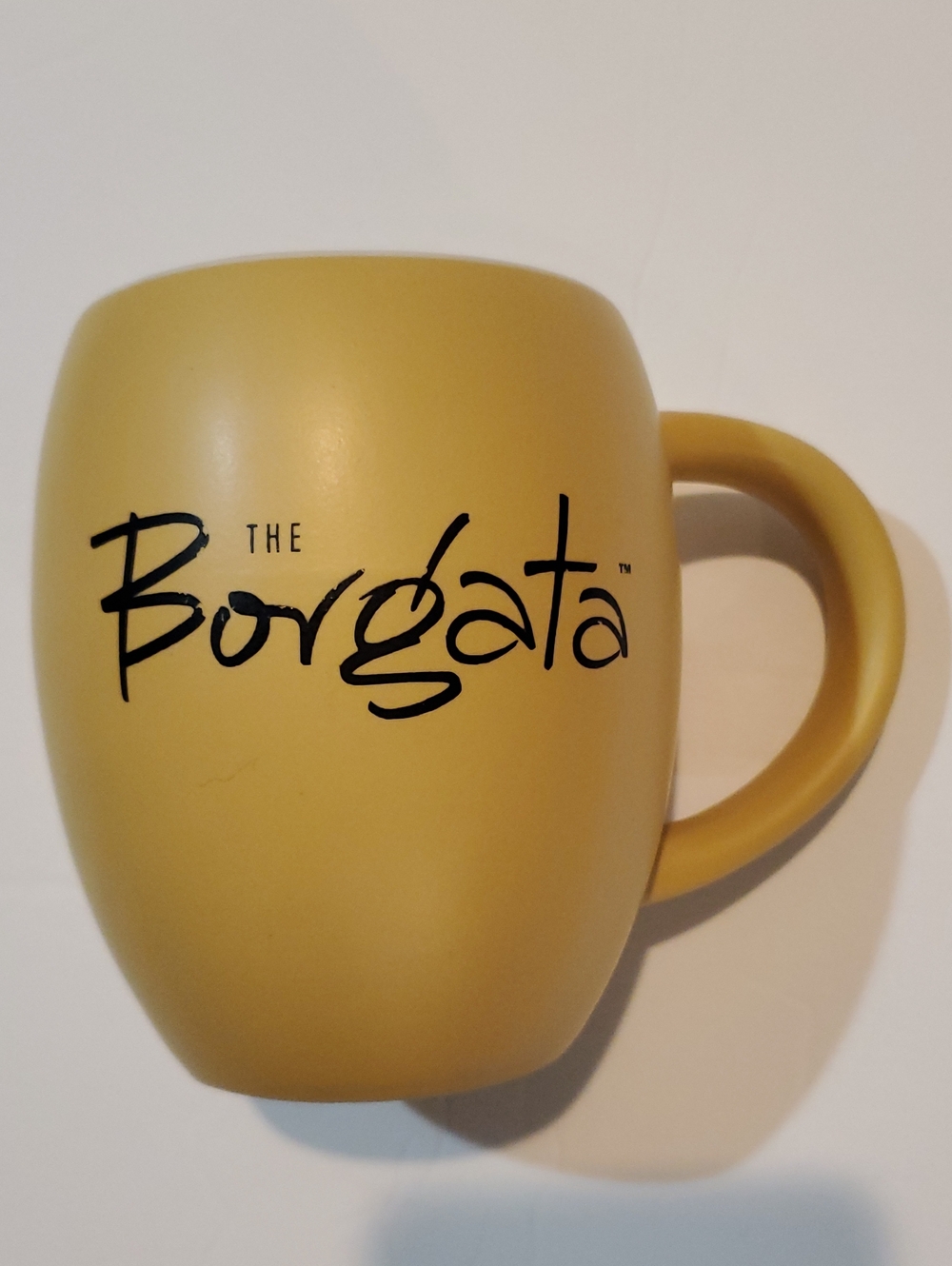 The Borgata Mug 20oz Borgata Casino Mug Yellow Black